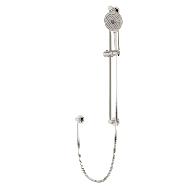 Opera Multifunction Flexible Hose Slide Bar Kit with Separate Water Outlet - Polished Nickel image 1