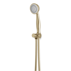 Classic Multifunction Flexible Hose Hand Shower Kit on Pivoting Hook - F907-116SB thumbnail 1
