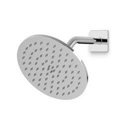 Otella 8" Shower Head on Angled Arm - Chrome thumbnail 1
