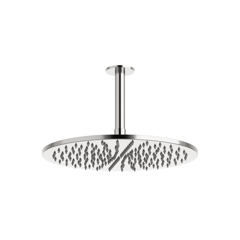 Opera 12" Rain Shower Head on Ceiling Mount Arm - Brushed Nickel image 1