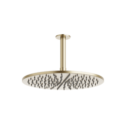 Opera 12" Rain Shower Head on Ceiling Mount Arm - Satin Brass thumbnail 1