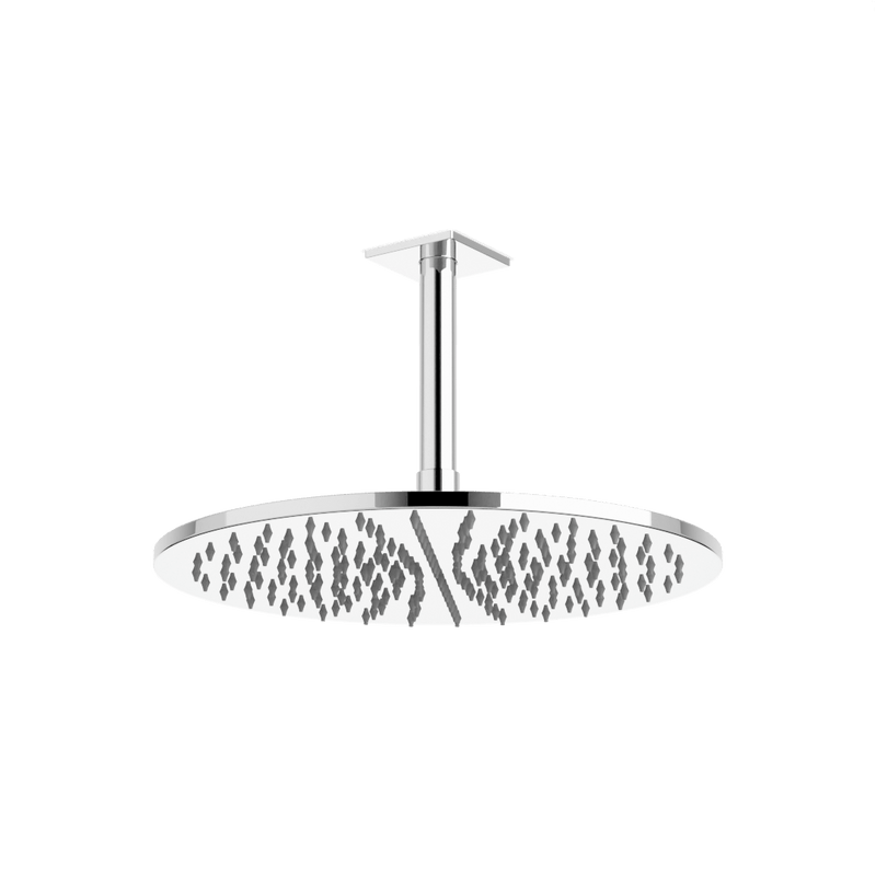 Otella 12" Rain Shower Head on Ceiling Mount Arm - Chrome image 1