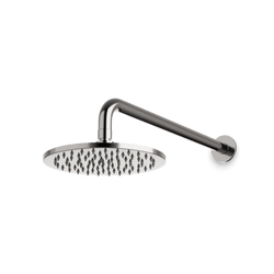F907-1 - Round 8" Rain Shower Head on Wall Mount Arm Artos US Brushed Nickel 