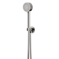 F907-20 - Round Multifunction Flexible Hose Handshower Kit Artos US Brushed Nickel 