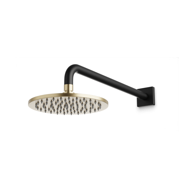Otella 8" Rain Shower Head on Wall Mount Arm - F907-32SBB image 1