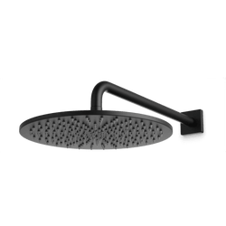 Otella 12" Rain Shower Head on Wall Mount Arm - F907-33BK thumbnail 1