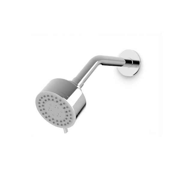 F907-43 - Round Multifunction Shower Head on Angled Arm Artos US Chrome 