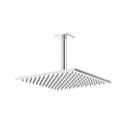 Edge 10" Rain Shower Head on Ceiling Mount Arm - Chrome thumbnail 1