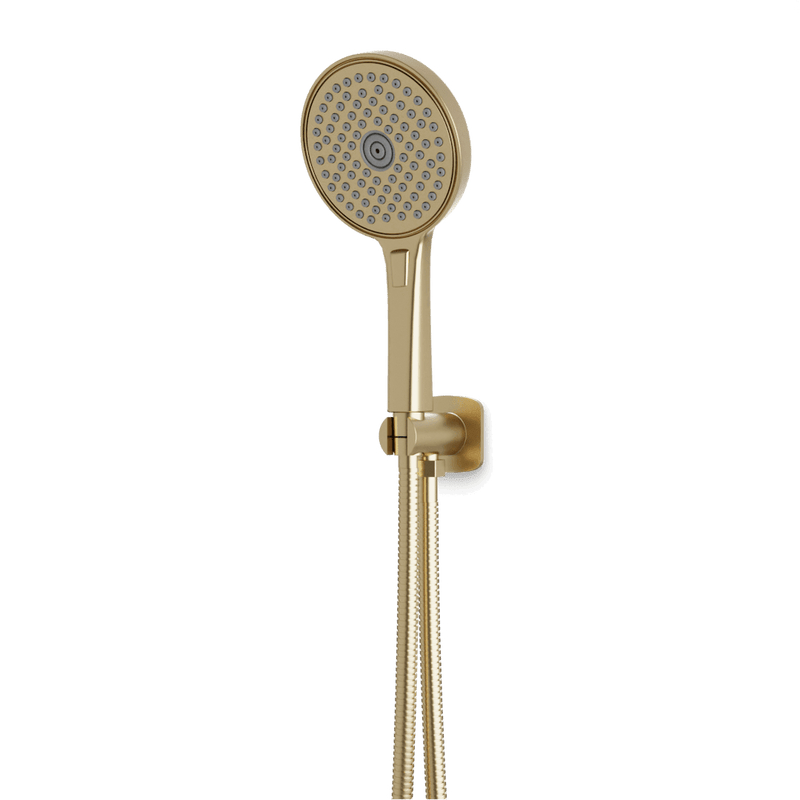 Harmony Flexible Hose Hand Shower Kit - Satin Brass image 1