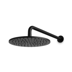 Opera 10" Rain Shower Head on Wall Mount Arm - Matte Black thumbnail 1
