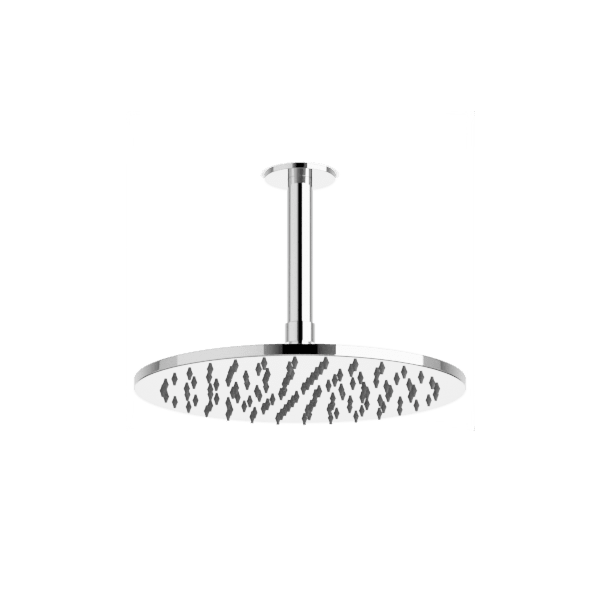 Opera 10" Rain Shower Head on Ceiling Mount Arm - Chrome image 1