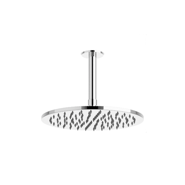 F907-61 - Round 10" Rain Shower Head on Ceiling Mount Arm Artos US Chrome 