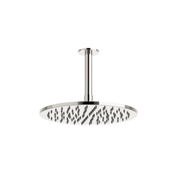 F907-61 - Round 10" Rain Shower Head on Ceiling Mount Arm Artos US Polished Nickel 