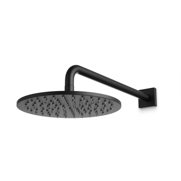 Otella 10" Rain Shower Head on Wall Mount Arm - F907-70BK image 1