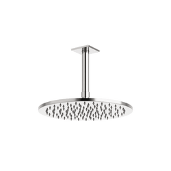 Otella 10" Rain Shower Head on Ceiling Mount Arm - Brushed Nickel thumbnail 1