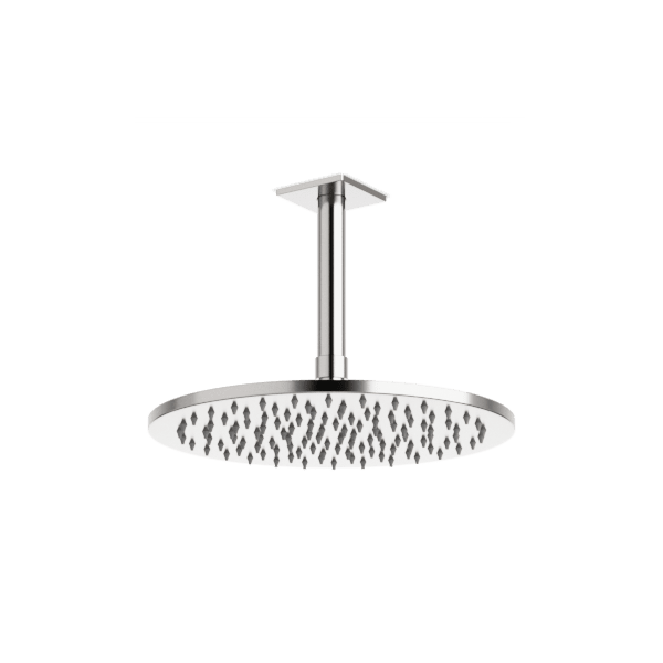 Otella 10" Rain Shower Head on Ceiling Mount Arm - Brushed Nickel image 1