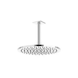 Otella 10" Rain Shower Head on Ceiling Mount Arm - Chrome thumbnail 1