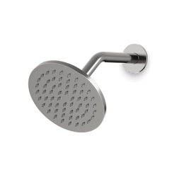 Opera 6" Shower Head on Angled Arm - Brushed Nickel thumbnail 1