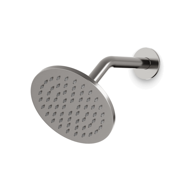 Opera 6" Shower Head on Angled Arm - Brushed Nickel image 1