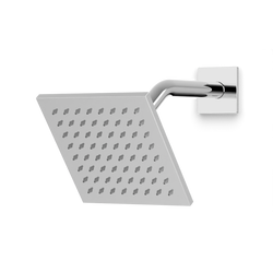 Edge 6" Shower Head on Angled Arm - Chrome thumbnail 1