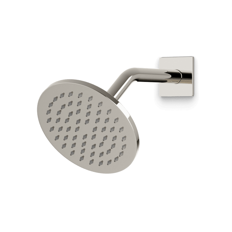 Otella 6" Shower Head on Angled Arm - Polished Nickel image 1