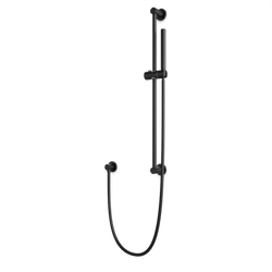 Opera Flexible Hose Slidebar Kit with Separate Water Outlet - Matte Black thumbnail 1