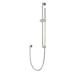 F907-79 - Round Flexible Hose Slidebar Kit with Separate Water Outlet Artos US Polished Nickel 