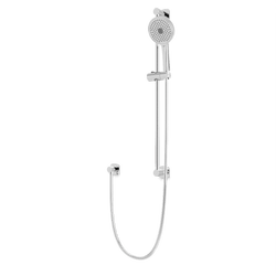 Harmony Flexible Hose Slide Bar Kit with Separate Water Outlet - Chrome thumbnail 1