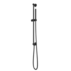 F907-80 - Round Flexible Hose Integrated Slidebar Kit Artos US Matte Black 