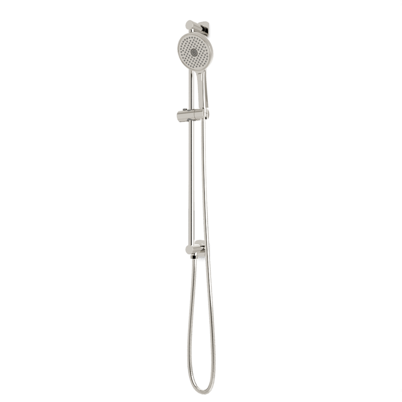 Harmony Flexible Hose Integrated Slide Bar Kit - Polished Nickel image 1