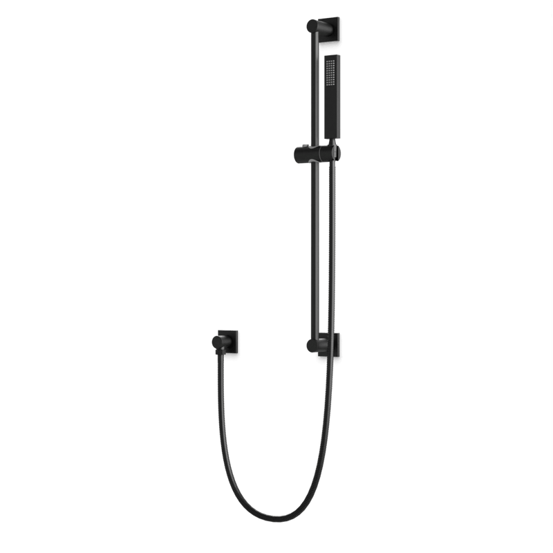 Edge Flexible Hose Slidebar Kit with Separate Water Outlet - Matte Black image 1