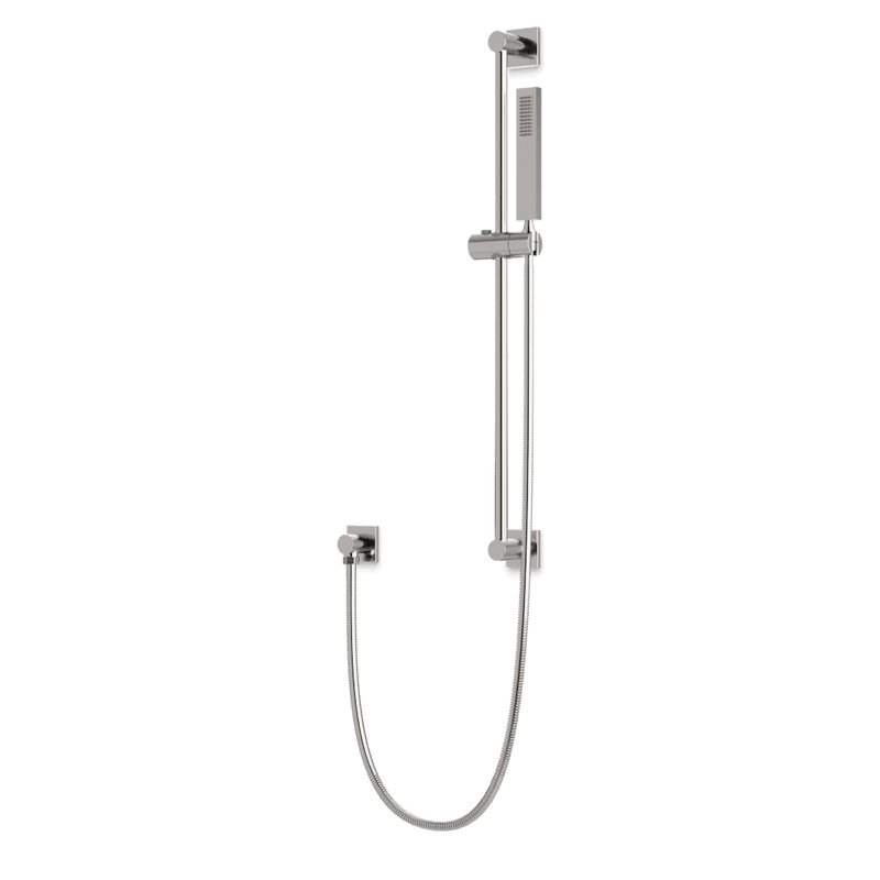 Edge Flexible Hose Slidebar Kit with Separate Water Outlet - Brushed Nickel image 1