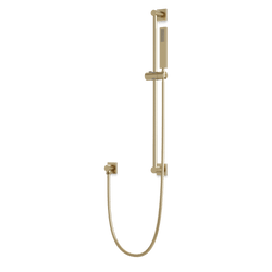 Edge Flexible Hose Slidebar Kit with Separate Water Outlet - Satin Brass thumbnail 1