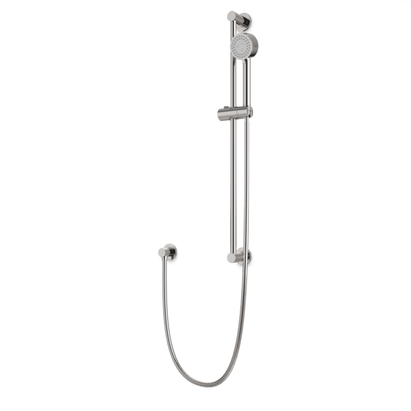 Round Multifunction Flexible Hose Slidebar Kit with Separate Water Outlet - F907-83BN image 1