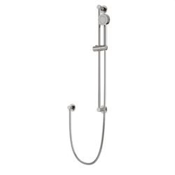F907-83 - Round Multifunction Flexible Hose Slidebar Kit with Separate Water Outlet Artos US Brushed Nickel 