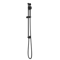 F907-84 - Round Multifunction Flexible Hose Integrated Slidebar Kit Artos US Matte Black 