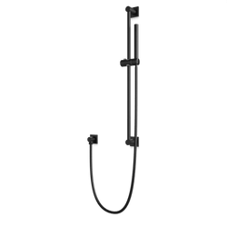 Otella Flexible Hose Slidebar Kit with Separate Water Outlet - Matte Black thumbnail 1
