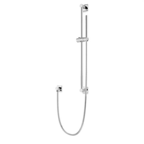 Otella Flexible Hose Slidebar Kit with Separate Water Outlet - Chrome image 1