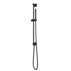 F907-86 - Square + Round Flexible Hose Integrated Slidebar Kit Artos US Matte Black 
