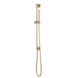 Otella Flexible Hose Integrated Slidebar Kit - Satin Brass thumbnail 1