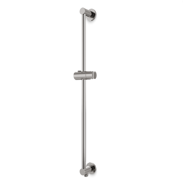 F907-89 - Round Slide Bar with Integrated Water Outlet Artos US Brushed Nickel 