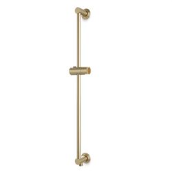F907-91 - Classic Slide Bar with Integrated Water Outlet Artos US Satin Brass 