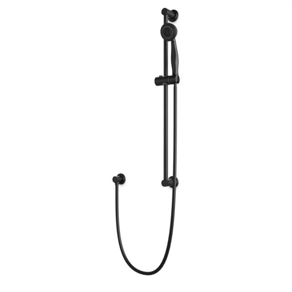 Classic Multifunction Flexible Hose Slidebar Kit with Separate Water Outlet - F907-93BK image 1
