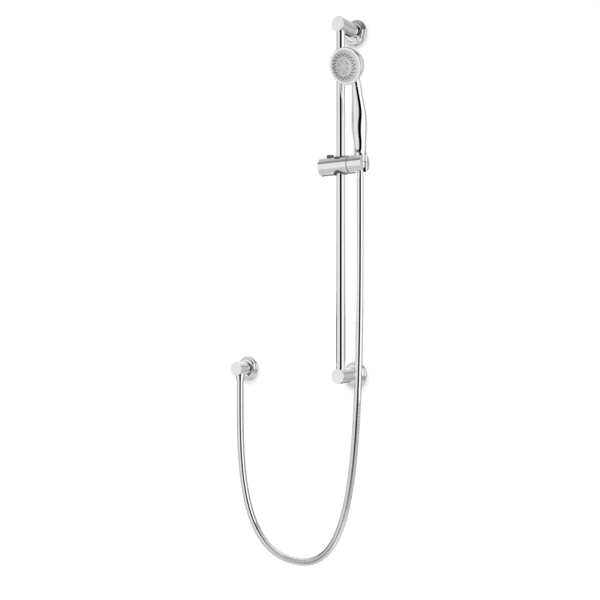 Classic Multifunction Flexible Hose Slidebar Kit with Separate Water Outlet - F907-93CH image 1