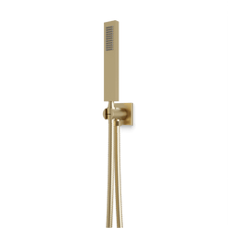 Edge Flexible Hose Handshower Kit - Satin Brass thumbnail 1