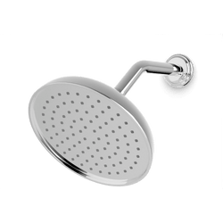 F907-9CL - Classic 8" Shower Head on Angled Arm Artos US Chrome 