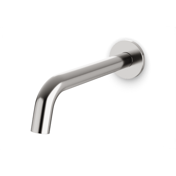 F908-4 - Opera Round 8" Wall Mounted Tub Filler Artos US Brushed Nickel 