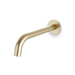 Opera Round 8" Wall Mounted Tub Filler - Satin Brass / Standard thumbnail 1