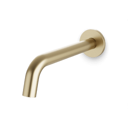 F908-4 - Opera Round 8" Wall Mounted Tub Filler Artos US Satin Brass 