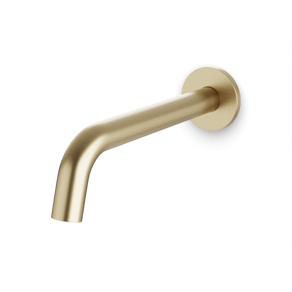 F908-4 - Opera Round 8" Wall Mounted Tub Filler Artos US Satin Brass 